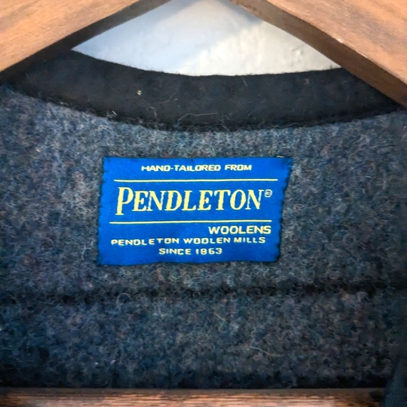 Pendleton Youth  Grey Wool Vest - Picture 3 of 5